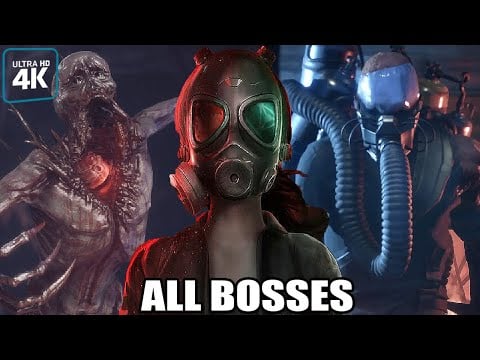 Fobia - St. Dinfna Hotel - All Bosses &amp; Monsters + True Ending (With Cutscenes) 4K 60FPS UHD PC