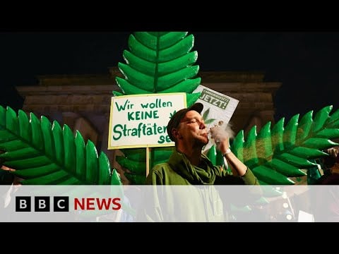 Cannabis clubs allowed to open in Germany | BBC News