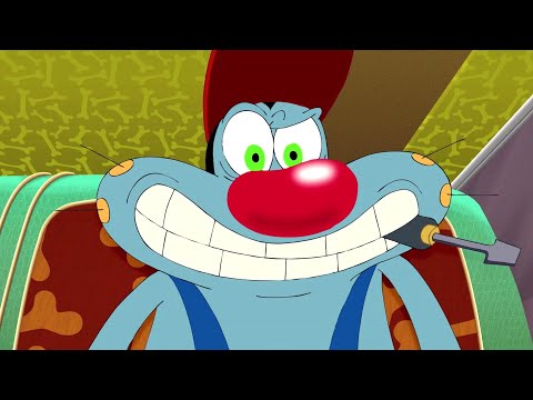 Oggy and the Cockroaches - Oggy the mechanic (SEASON 4) BEST CARTOON COLLECTION | New Episodes in HD