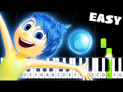 Inside Out Thought Bubbles Theme - EASY Piano Tutorial