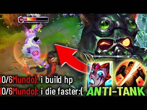 ANTI-TANK TEEMO (more hp = more damage)