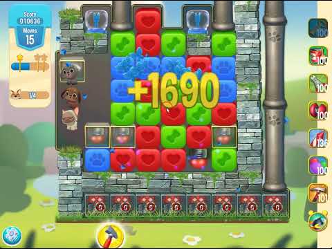 Pet Rescue Saga level 5284 no boosters | PuzzledCubes.site