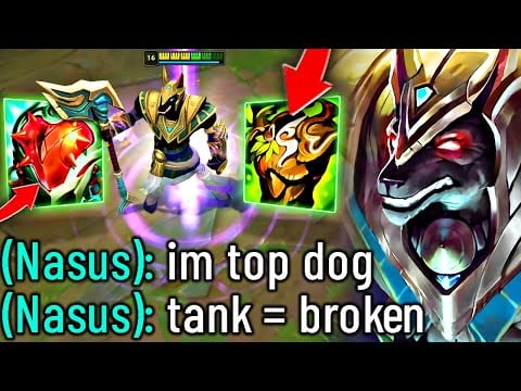 TANK NASUS IS THE TOP DOG