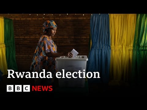 Rwandan President Paul Kagame set for another term in landslide victory | BBC News
