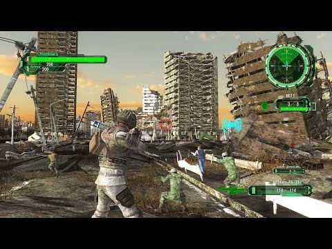 EARTH DEFENSE FORCE 6 Gameplay (PC UHD) [4K60FPS]