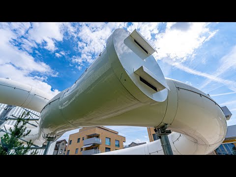 Fake Slide - Fast Water Slide at LIDL Sportpark Bergholz Wil