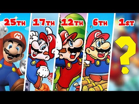 Top 25 Most Popular 2D Mario Music