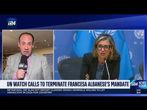 UN Watch calls to terminate Francesca Albanese&#39;s mandate amid UN probe