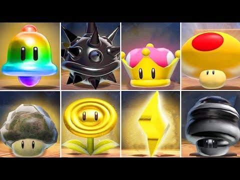 Super Mario 3D World + Bowser&#39;s Fury - All New Special Power-Ups (HD)