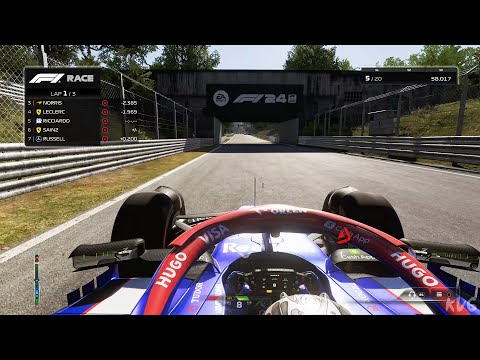 F1 24 - Daniel Ricciardo Gameplay (PS5 UHD) [4K60FPS]