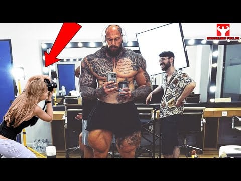 Biggest Bodybuilder and Actor at 145Kg - Martyn Ford