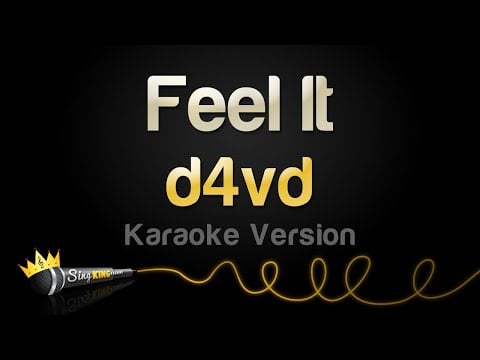 d4vd - Feel It (Karaoke Version)