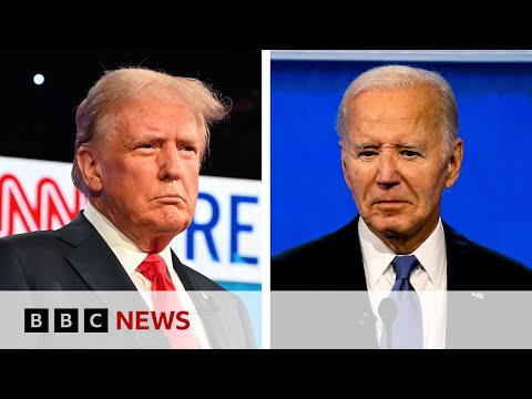 US election: Polls show Biden support falling as Supreme Court rules on Trump immunity | BBC News