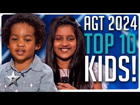 These Kids Have Talent! TOP 10 BEST Kid Auditions from America&#39;s Got Talent 2024!