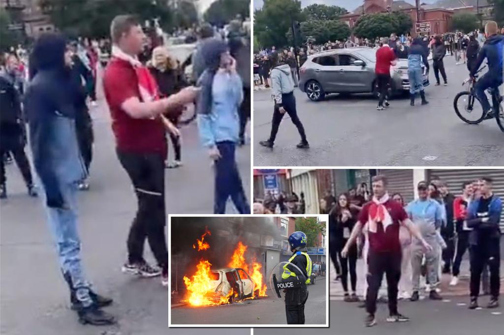 UK rioters demand drivers reveal if they are 'white and English' during protest