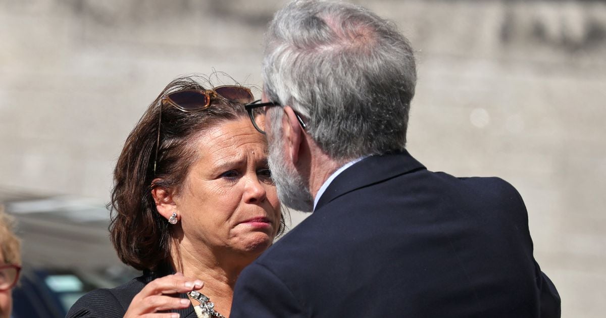 Mary Lou McDonald's father laid to rest as her son sings poignant song at funeral 