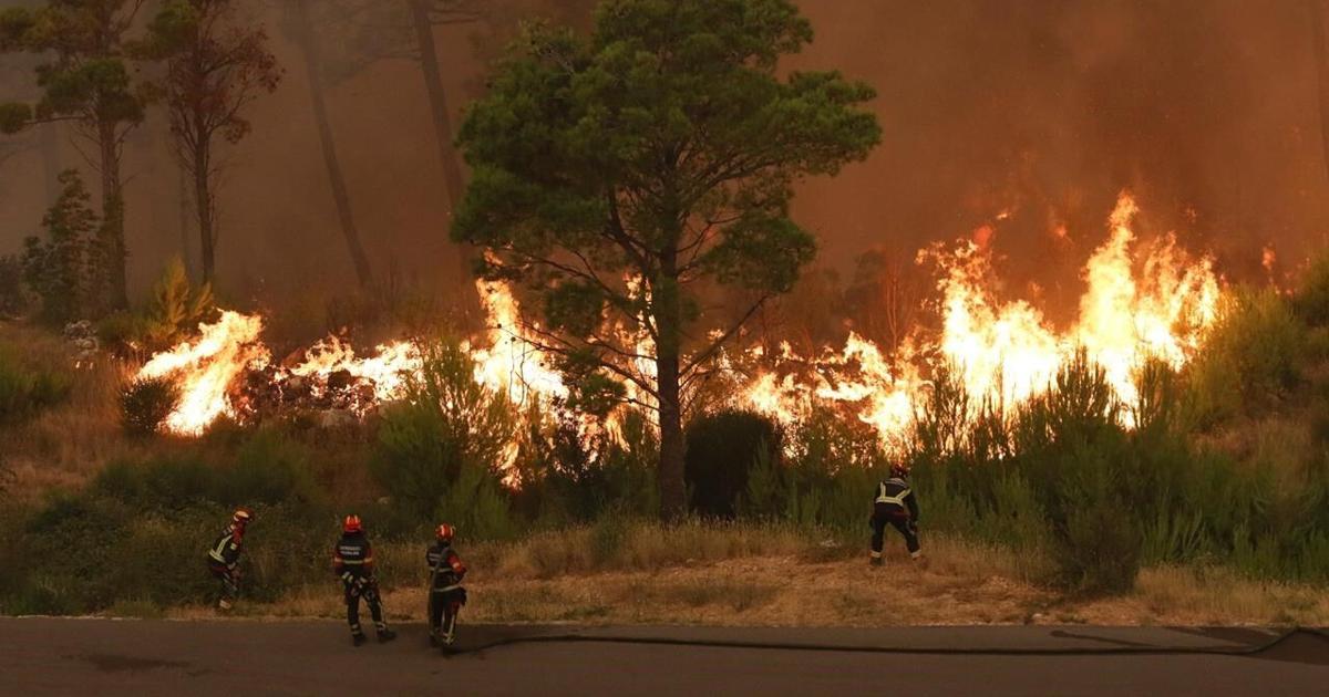 Croatia reports its toughest day for firefighters as Balkan nations battle wildfires in a heat wave