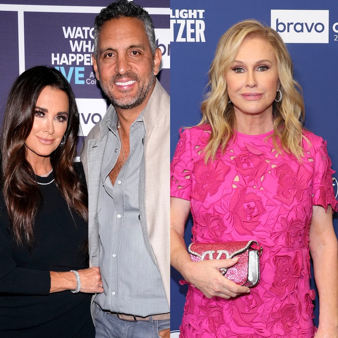 Kathy Hilton Reacts to Kyle Richards' Ex Mauricio Kissing New Woman