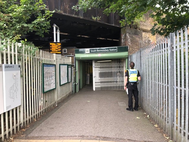 Person dies on South Bermondsey station tracks