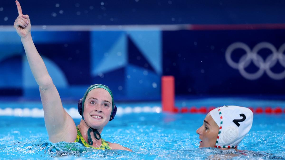 Paris Olympics 2024: Australia sting Hungary to top water polo group