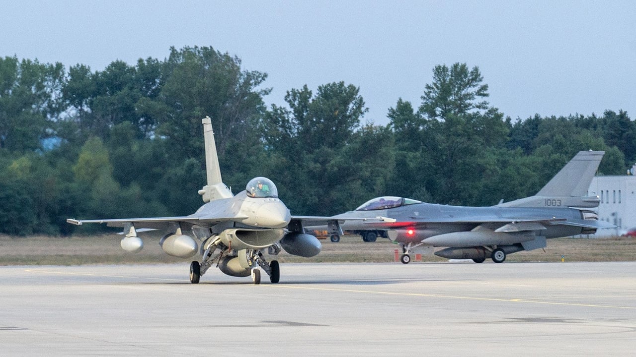 Slovak Air Force Receives First Two F-16 Block 70 Jets