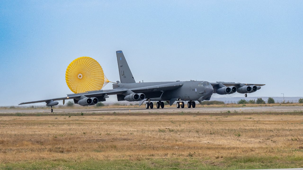 Two U.S. B-52 Bombers Make Historic First Deployment To Romania