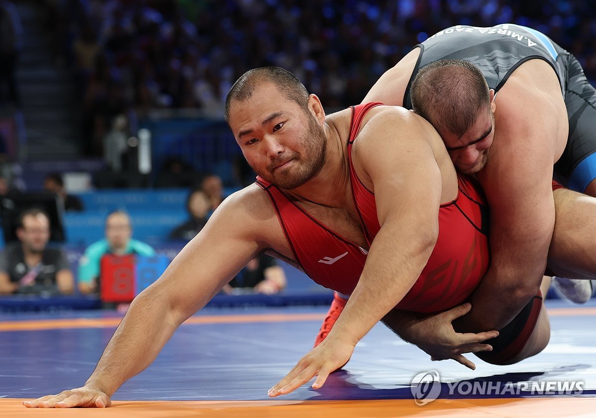 (2nd LD) (Olympics) Greco-Roman wrestler misses out on chance for bronze after loss in repechage match