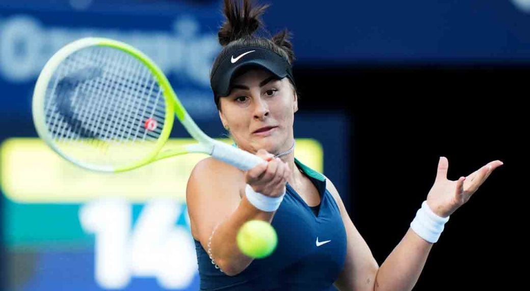 Canada's Bianca Andreescu crashes out of National Bank Open in first round