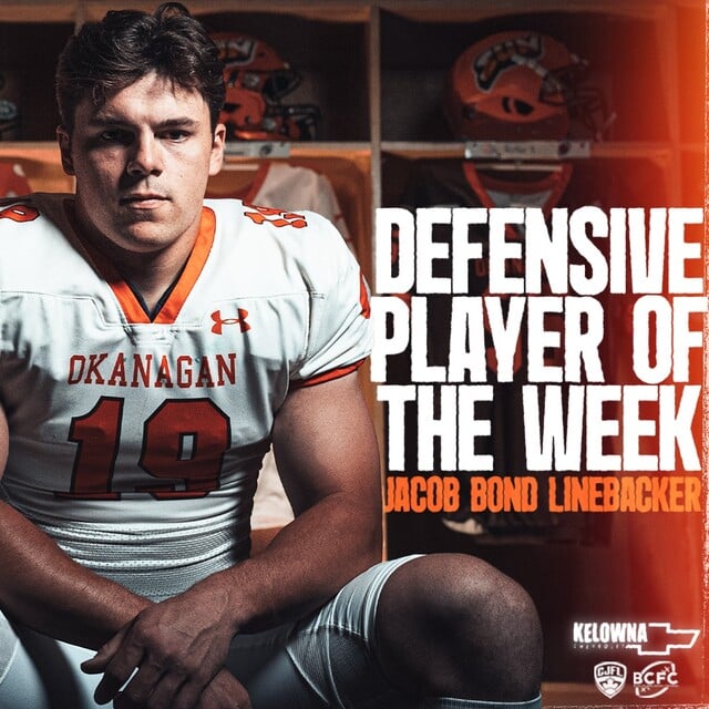 Sun Linebacker again named BCFC defensive player of the week