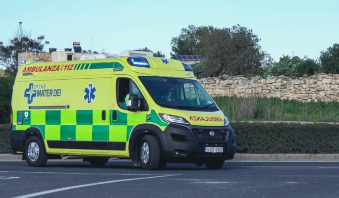  Motorcycle driver hospitalised in Msida traffic accident 