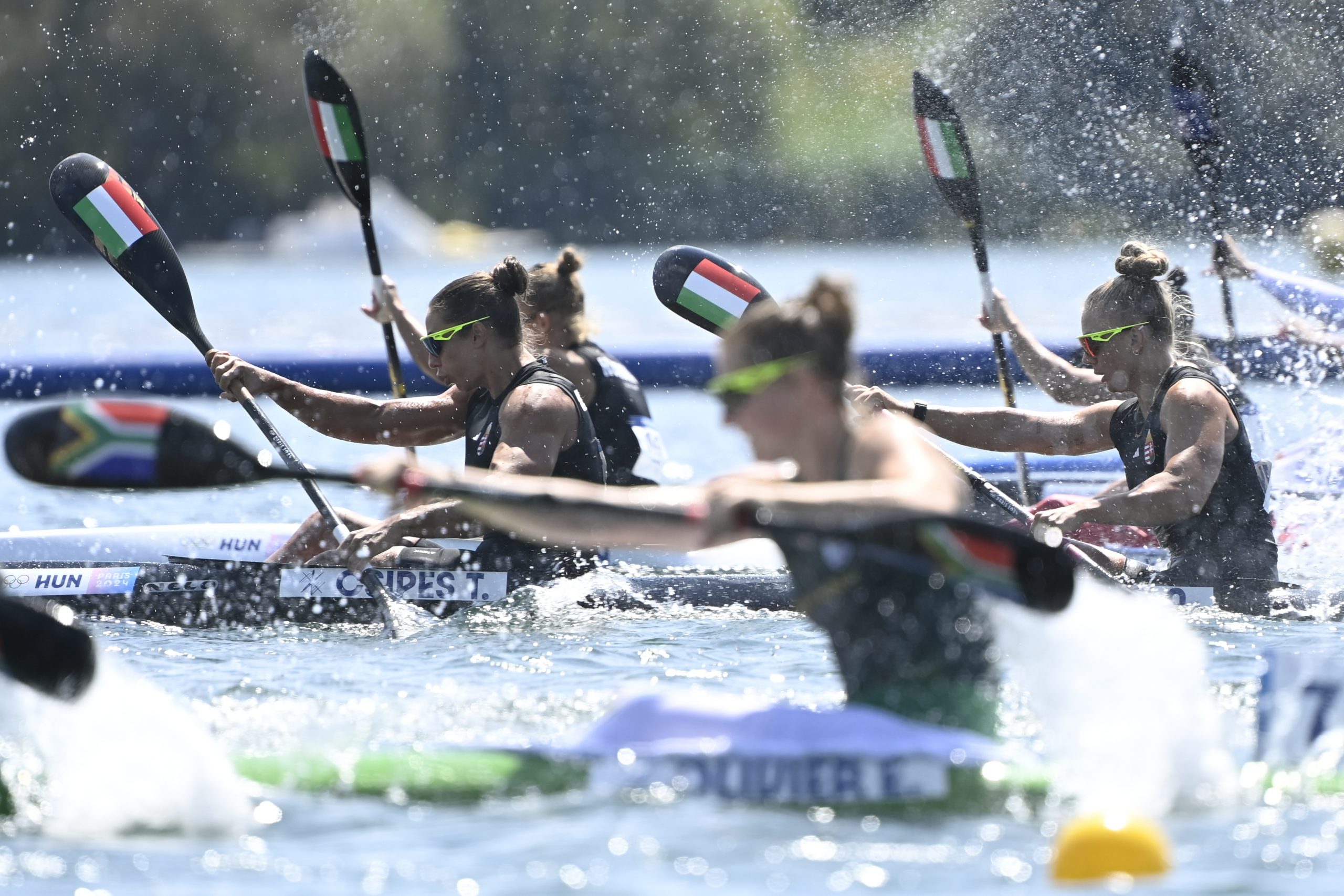 Paris 2024: All Hungarian Kayakers and Canoeists Start off Well