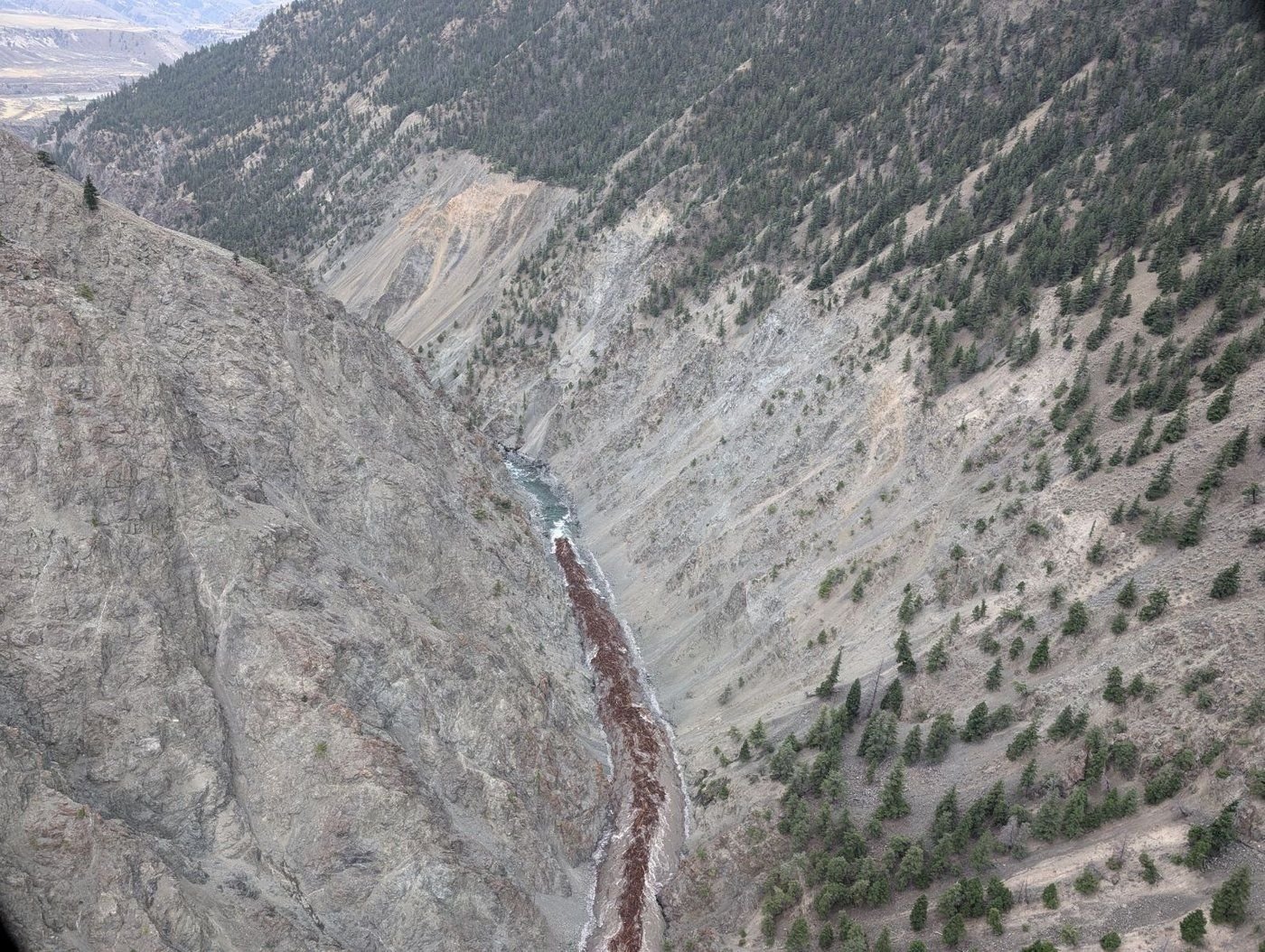 Landslide waters to reach B.C.'s Lower Mainland today