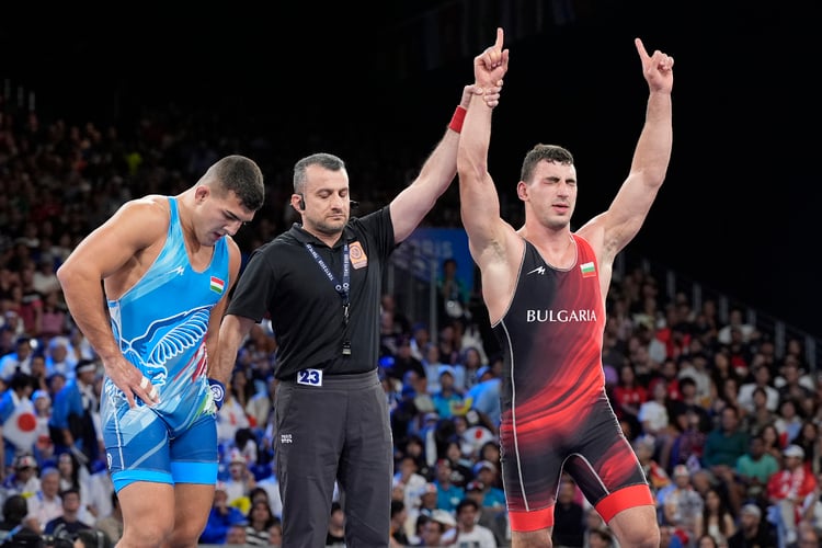 Bulgaria's Novikov Is Men's 87 kg Greco-Roman Wrestling Finalist at Paris Olympics