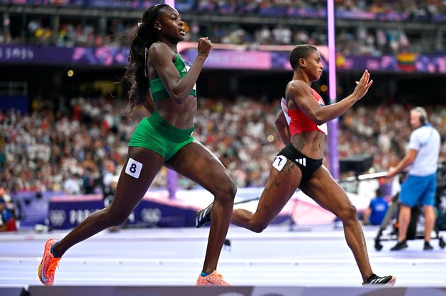 Rhasidat Adeleke through to Olympics 400m final with second place finish at Stade de France