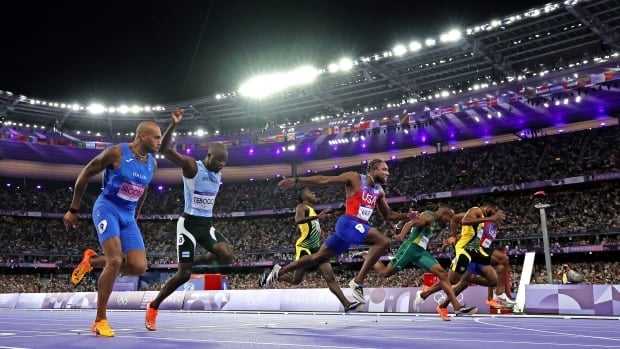 Hang it in the Louvre: Paris Olympics painted with agonizingly beautiful photo finishes