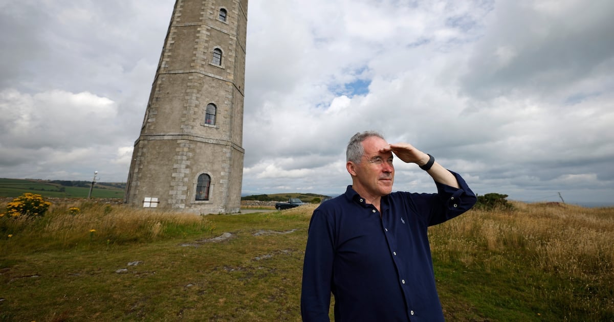 Wicklow Head lighthouse provides a room with a view, 109 steps from bottom to top