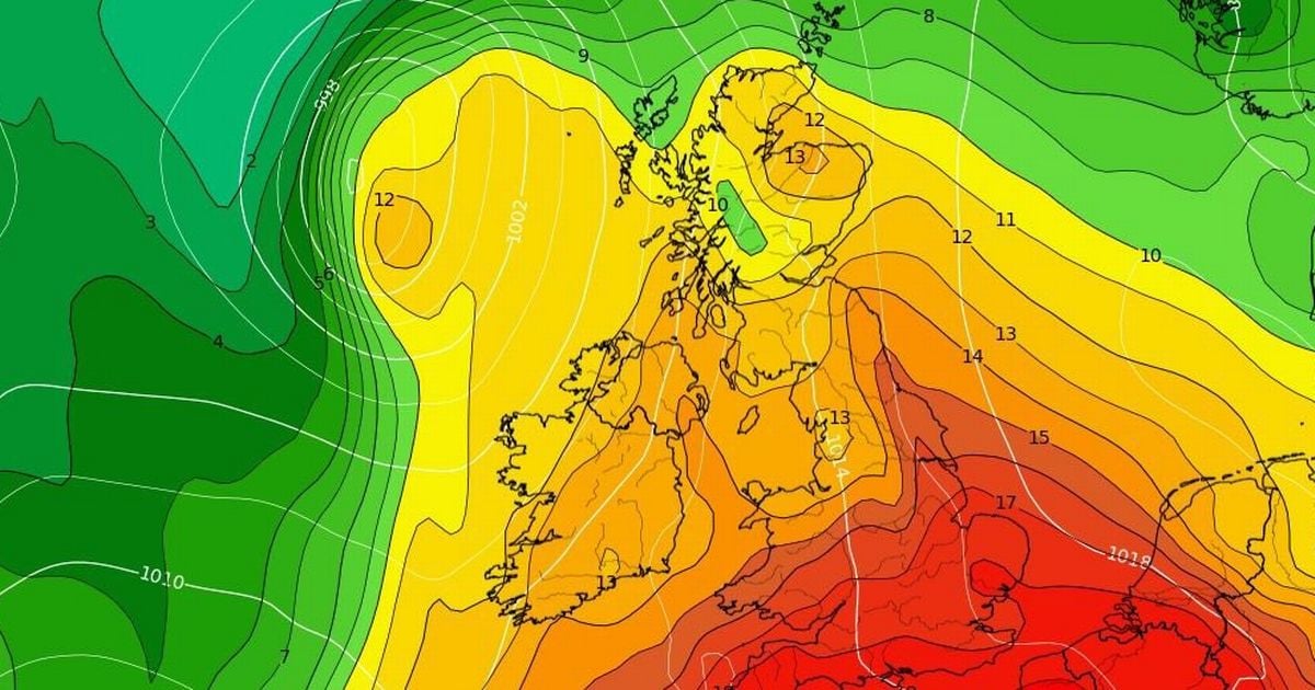 Ireland weather: 'Heavy bursts' possible today but temperatures to reach 25C in a matter of days