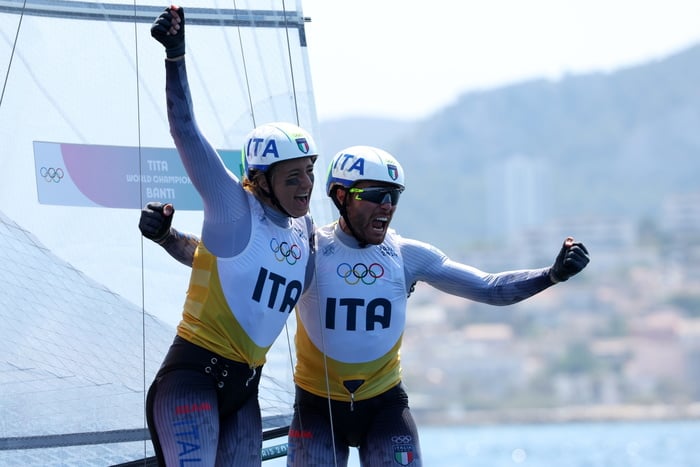 Tita-Banti sail to win Olympic mixed multihull gold