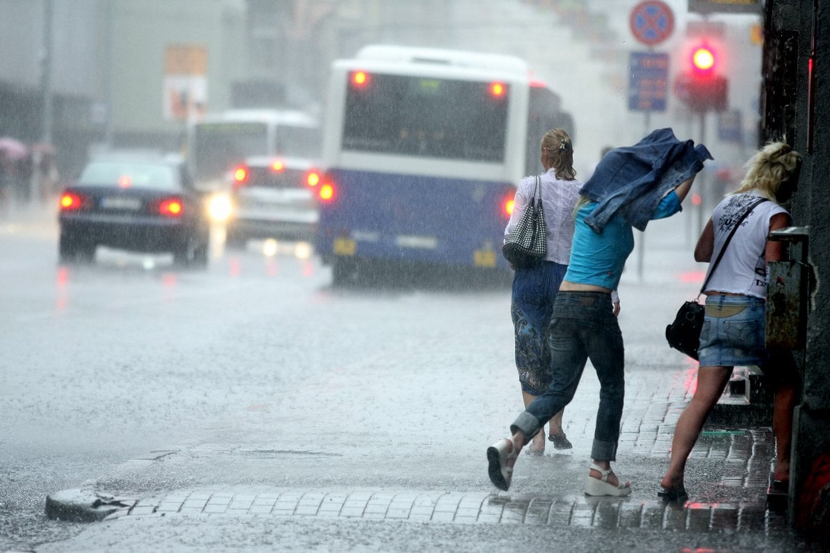 Thunderstorms possible in Latvia Friday