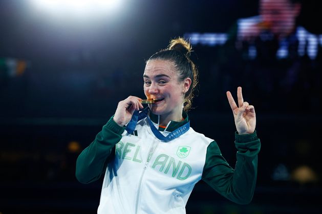 Kellie Harrington celebrated Olympic gold medal win with McDonalds in Paris