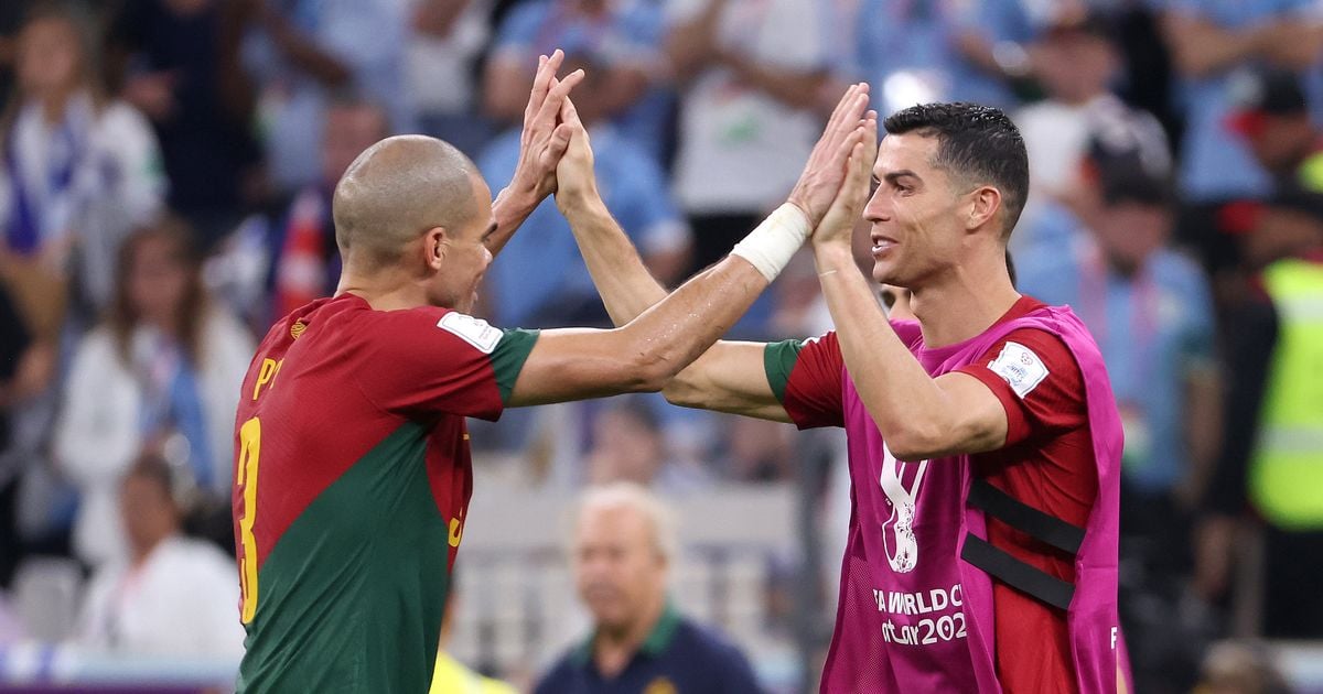 Cristiano Ronaldo sends touching message to Pepe as Portugal star announces retirement