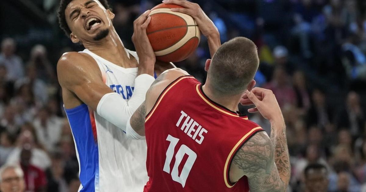 France back in men's basketball gold medal game after win over Germany in Paris Olympics