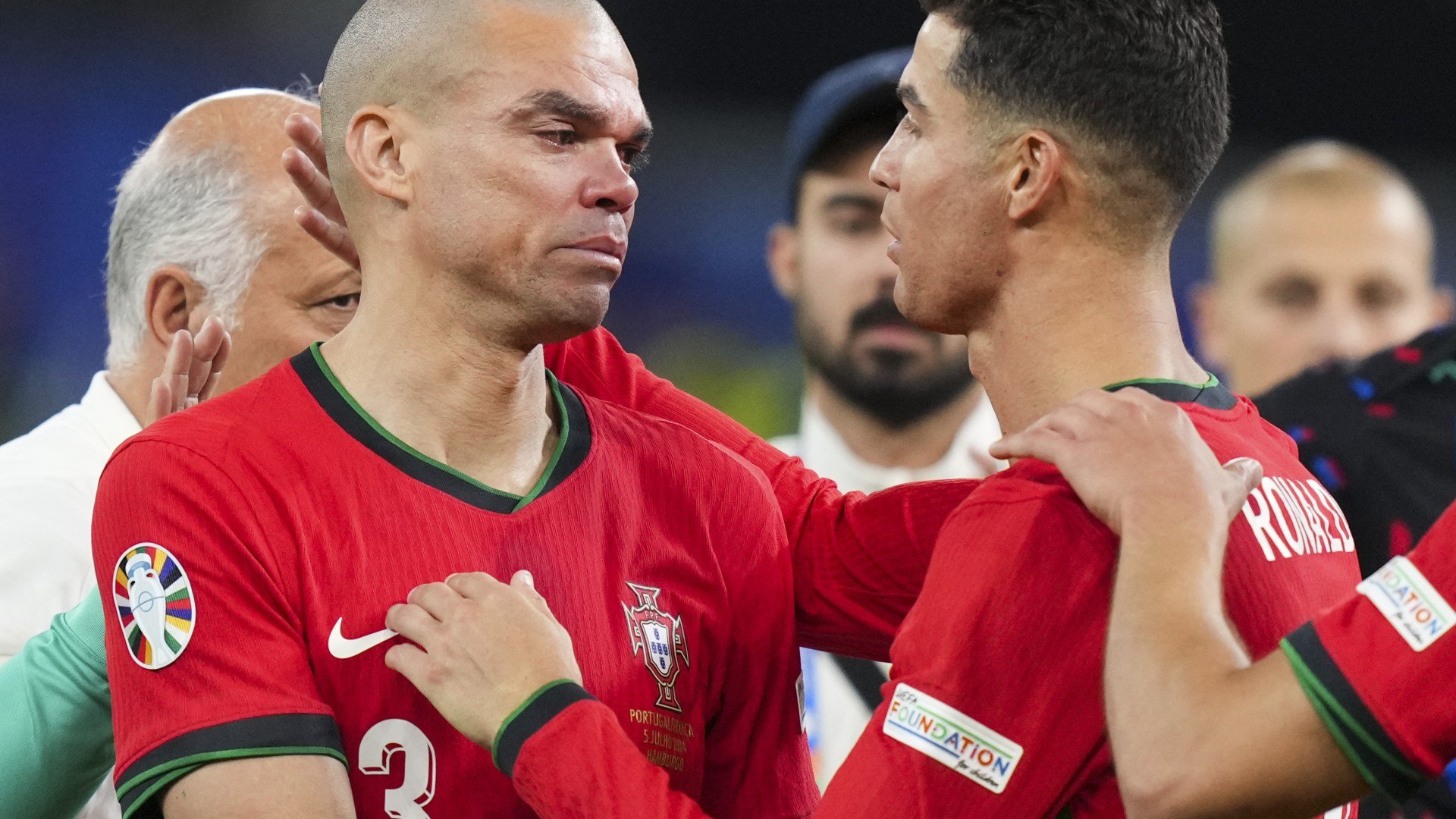 Cristiano Ronaldo pays emotional tribute to Pepe as Portugal and Real Madrid legend retires