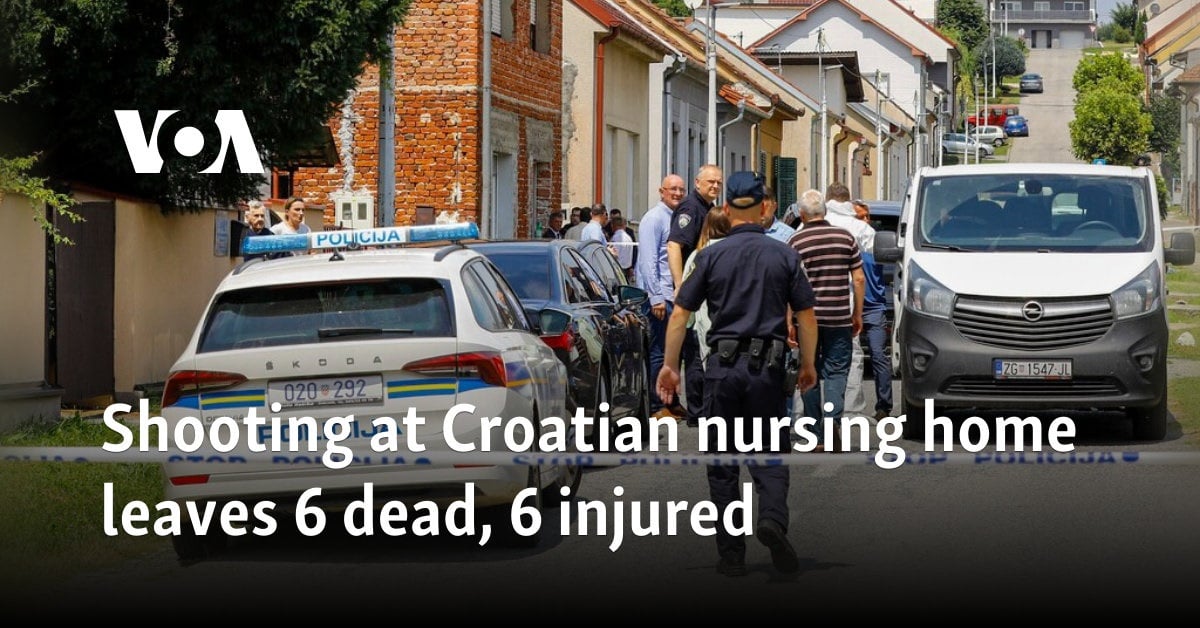 Shooting at Croatian nursing home leaves 6 dead, 6 injured