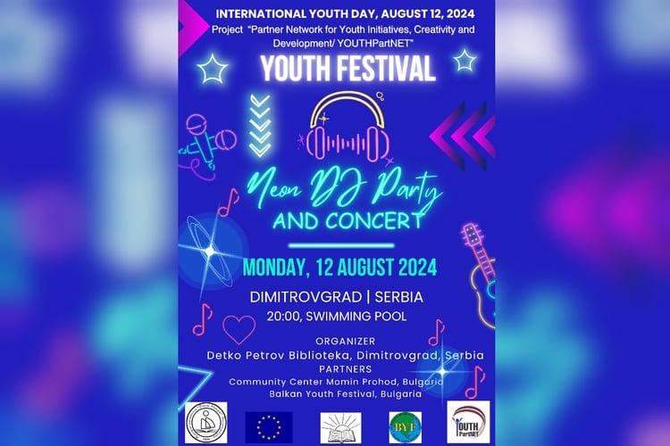 Dimitrovgrad in Serbia to Host International Youth Day Festival