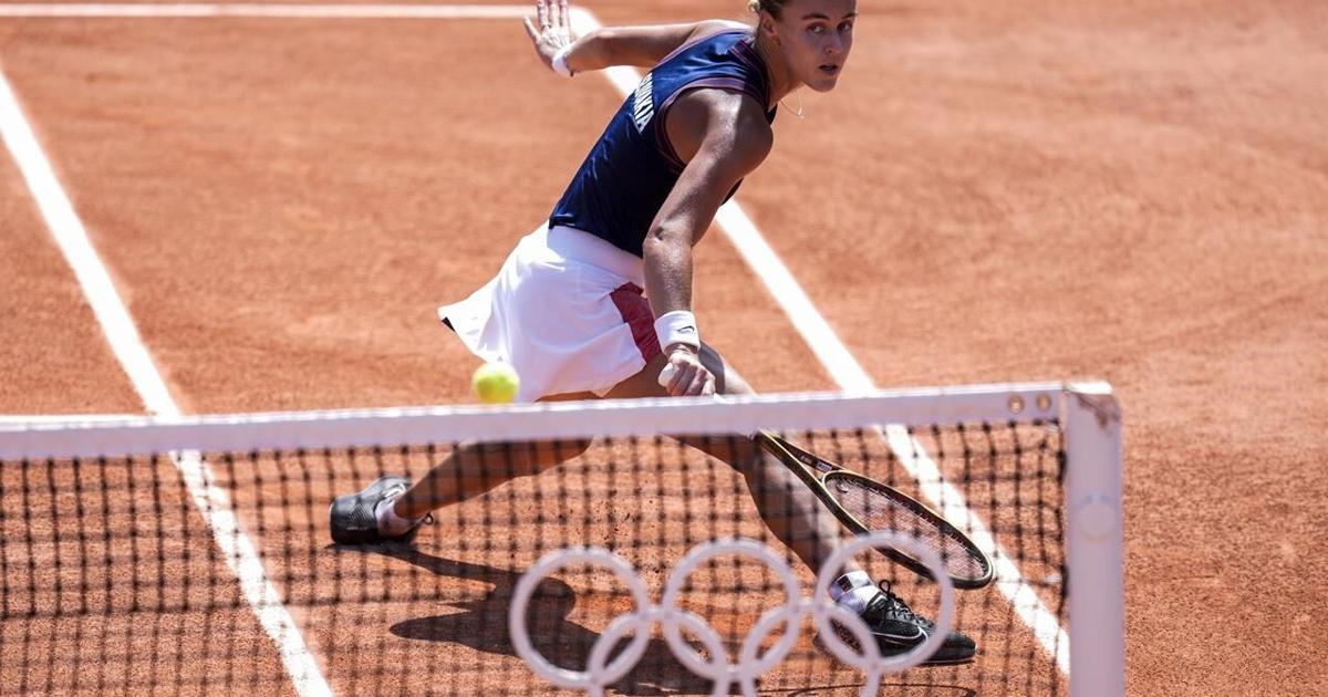 Olympics tennis: Wimbledon champion Barbora Krejcikova loses to Anna Karolina Schmiedlova in Paris