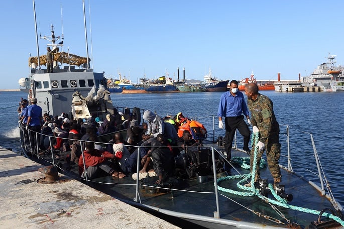 124 migrants rescued off Libyan coast