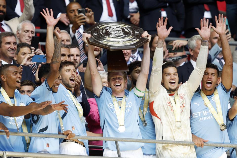 Akanji scores clinching penalty as Man City beats Man United in shootout to win Community Shield