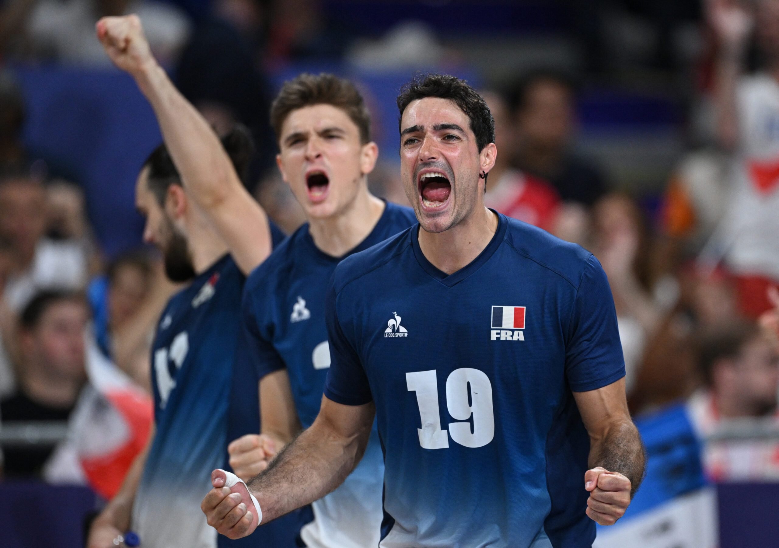 France crushes No. 1 Poland to win back-to-back Olympic volleyball golds