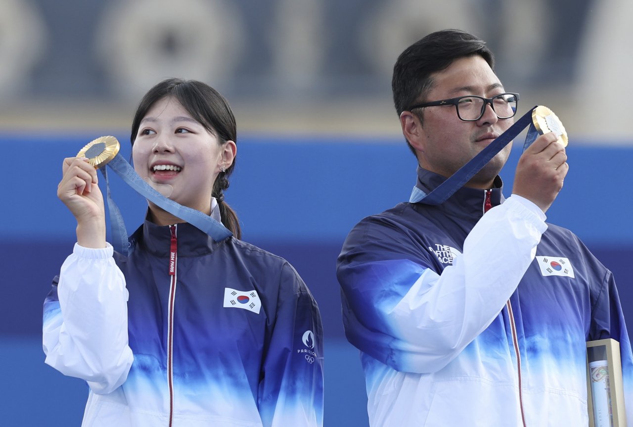 Archery triple gold medalists named S. Korean MVPs